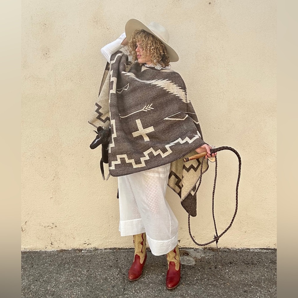 Ralph Lauren Sport Wool Poncho